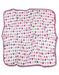 Apple Blanket Multi Pink Organic Cotton - Jazzy Organics