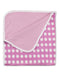 Apple Blanket Pink Organic Cotton - Jazzy Organics