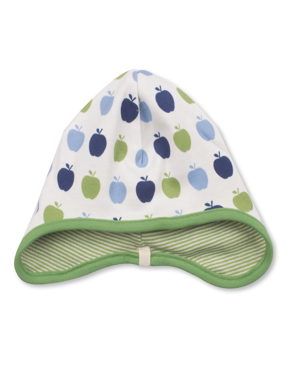 Apple Bonnet Multi Blue Organic Cotton - Jazzy Organics