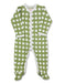 Apple One - Piece Green Organic Cotton - Jazzy Organics