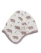 Bear Bonnet Multi Grey Organic Cotton - Jazzy Organics