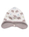 Bear Bonnet Multi Grey Organic Cotton - Jazzy Organics